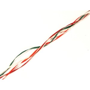 Rafia Bianco, Rosso, Verde - 50 m