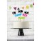 6 Maxi stecchini per torte con scritte colorate images:#2