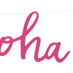 Banner lettere Aloha (47 cm). n1