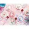 6 Stecchini con stelle glitter argento (11 cm) images:#4