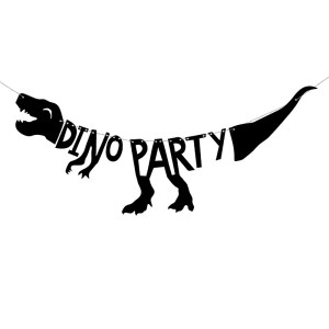 Ghirlanda Dino Party (90 cm)