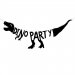 Ghirlanda Dino Party (90 cm). n°1