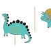 5 Maxi stecchini decorativi “Dino Party Roarrrr”. n°2