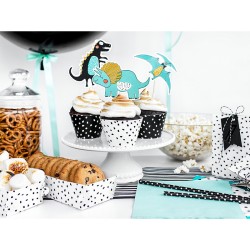 5 Maxi stecchini decorativi Dino Party Roarrrr. n2