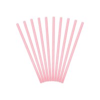 10 cannucce Baby rosa - Cartone
