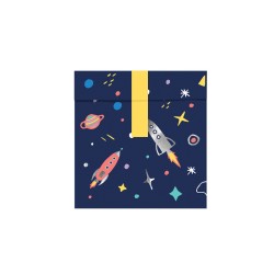 6 Sacchetti regalo Space party (16 cm)  Carta. n1