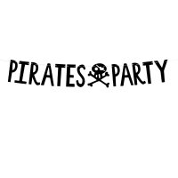 Contiene : 1 x Ghirlanda Pirates Party (2 m) - Pirate Le Rouge