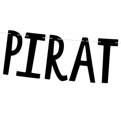 Ghirlanda Festa dei Pirati (2 m) - Pirata Le Rouge. n1