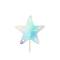 3 Cake topper con sirena - Iridescente images:#1