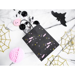 6 sacchetti regalo di Halloween - Pipistrelli. n°1