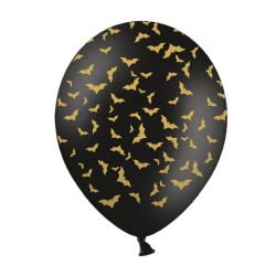 Scatola per feste grande - Pipistrello dorato. n1