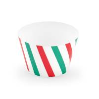 6 Pirottini decorativi per Cupcakes - Natale