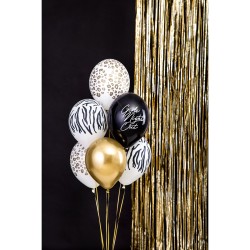 Bouquet di 6 palloncini per ragazze,  serata fuori. n1