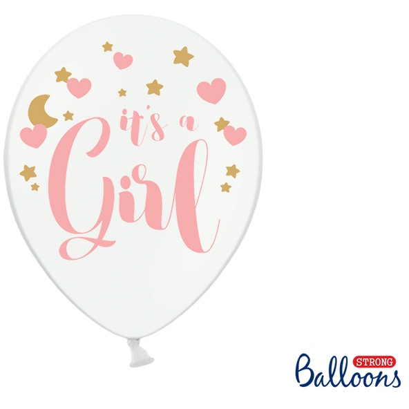 6 Palloncini It s a Girl 