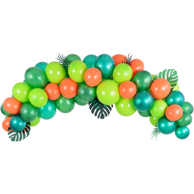 Kit Arco da 60 Palloncini - Dino 