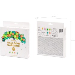 Kit Arco da 60 Palloncini - Dino. n1