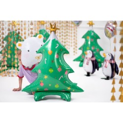 Palloncino gigante Albero di natale - 94 cm. n2