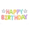 Palloncini Happy Birthday Pastello (3,95 m) images:#0