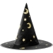 1 cappello da strega Hocus Pocus - nero/oro. n°1