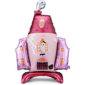 Palloncino gigante Haunted House - Rosa (116,50 cm)