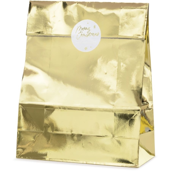 3 sacchetti regalo - Oro 