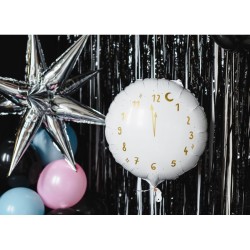 Palloncino Mylar orologio - 45 cm. n1