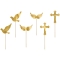 6 Cupcake Toppers - Prima Comunione images:#0