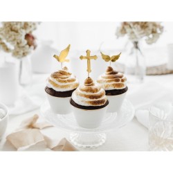 6 Cupcake Toppers - Prima Comunione. n3