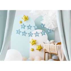 Ghirlanda baby shower blu - 2, 9m. n1