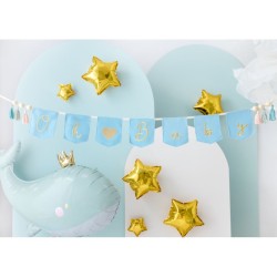 Ghirlanda Oh Baby con nappe blu - 2, 6 m. n2