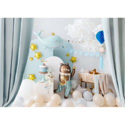 Ghirlanda Oh Baby con nappe blu - 2, 6 m. n3