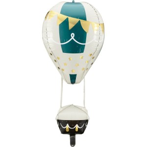 Palloncino ad elio in alluminio mongolfiera 4D