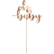 Cake Toppers Oh Baby Oro rosa images:#0