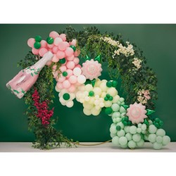 Palloncino ad elio in alluminio a forma di fiore. n3