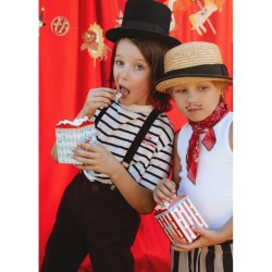 6 scatole di popcorn - Circo. n4