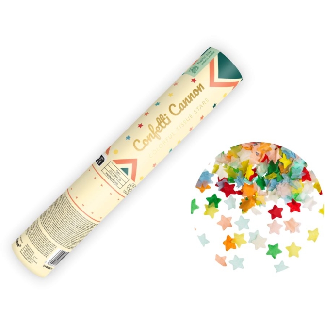 Cannone per coriandoli da circo 