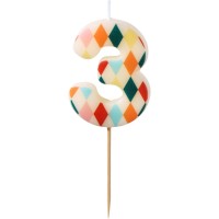Candela numero 3 di diamante - Circo