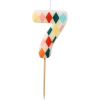 Candela di diamante numero 7 - Circo