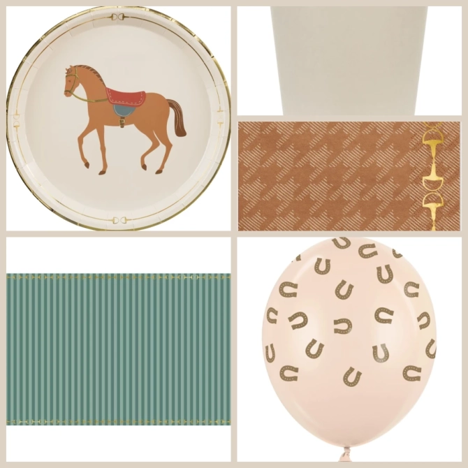 Grande box per feste a cavallo e a cavallo 