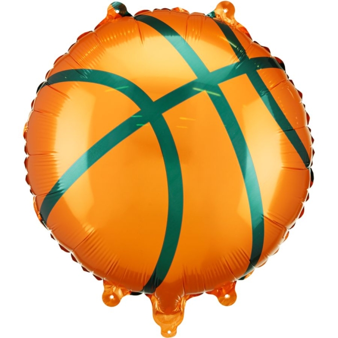 Pallone da basket in alluminio elio - 35 cm 