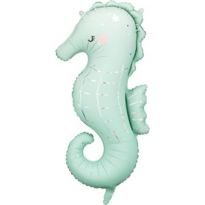 Palloncino gigante in lamina di elio a forma di cavalluccio marino - 98 cm