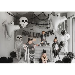 Palloncino in lamina di elio a forma di fantasma con frange - 93 cm. n3