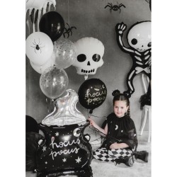 Palloncino in lamina di elio a forma di teschio - 41 cm. n2
