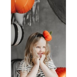 Fascia per capelli a forma di zucca. n1
