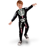 Costume da scheletro per bambini - Taglia 116-128