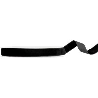 Nastro di velluto nero - 15 mm x 10 m