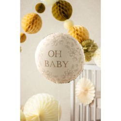 Palloncino in alluminio elio Oh Baby Ø 35 cm. n°1