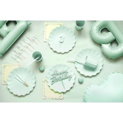 12 cannucce di plastica - Verde - 23 cm. n°2