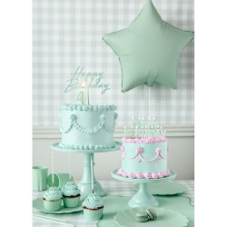 12 cannucce di plastica - Verde - 23 cm. n°5
