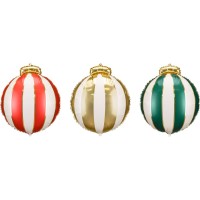 3 palloncini in foil di elio - Palline -  46 cm